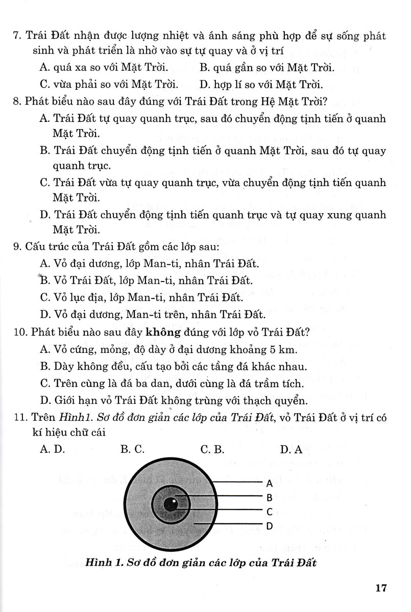 TrẮc NghiỆm ĐỊa LÍ LỚp 10 Biên Soạn Theo Chương Trình Gdpt Mới Dùng